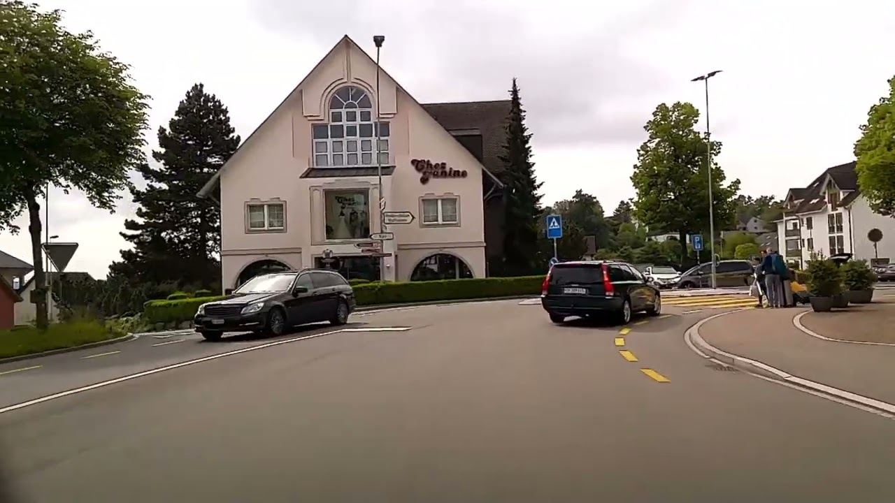 Fahrt von Hasenacher (Grüt - Gossau ZH) - Hüllistein (Rüti ZH)
