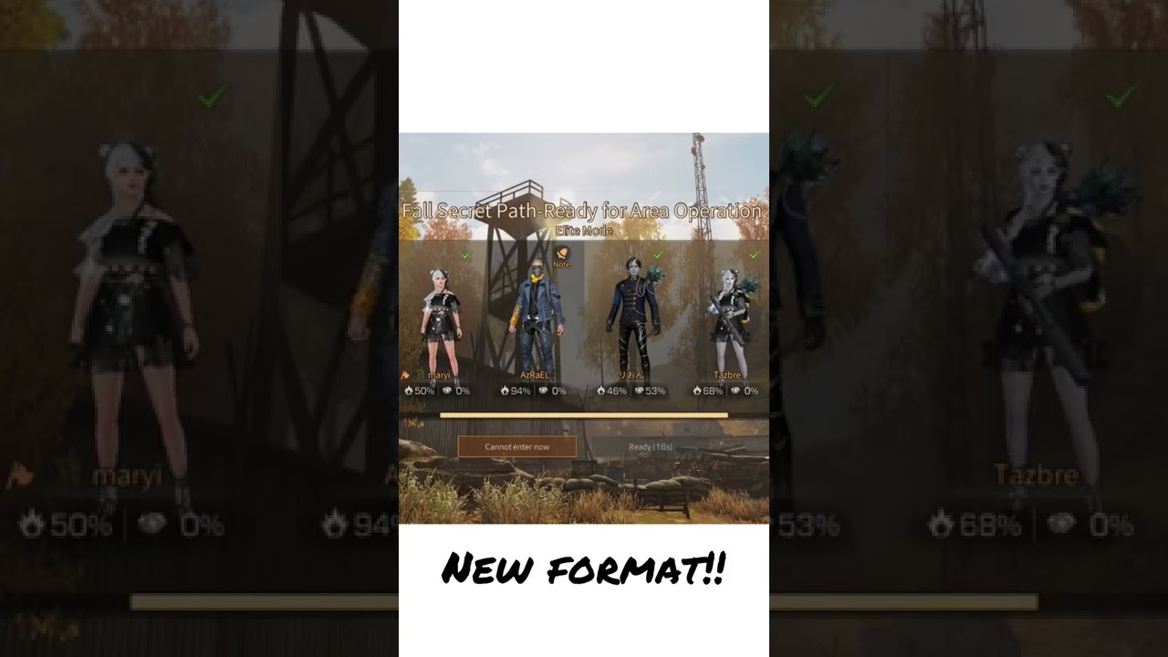 LIFEAFTER MOBILE | New update Area Ops Format changed !! 
