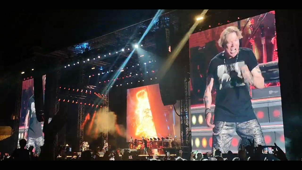 Guns N' Roses - Paradise City (Live @ O.A.K.A., Athens)