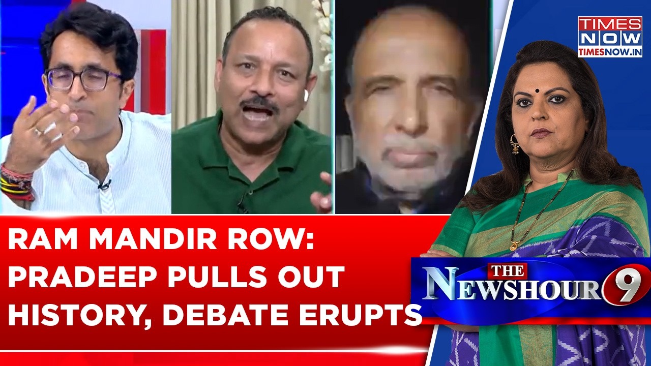 Pradeep Bhandari Drops History Bombshell As Ram Mandir 'Theft' Ignites Explosive Debate | Watch