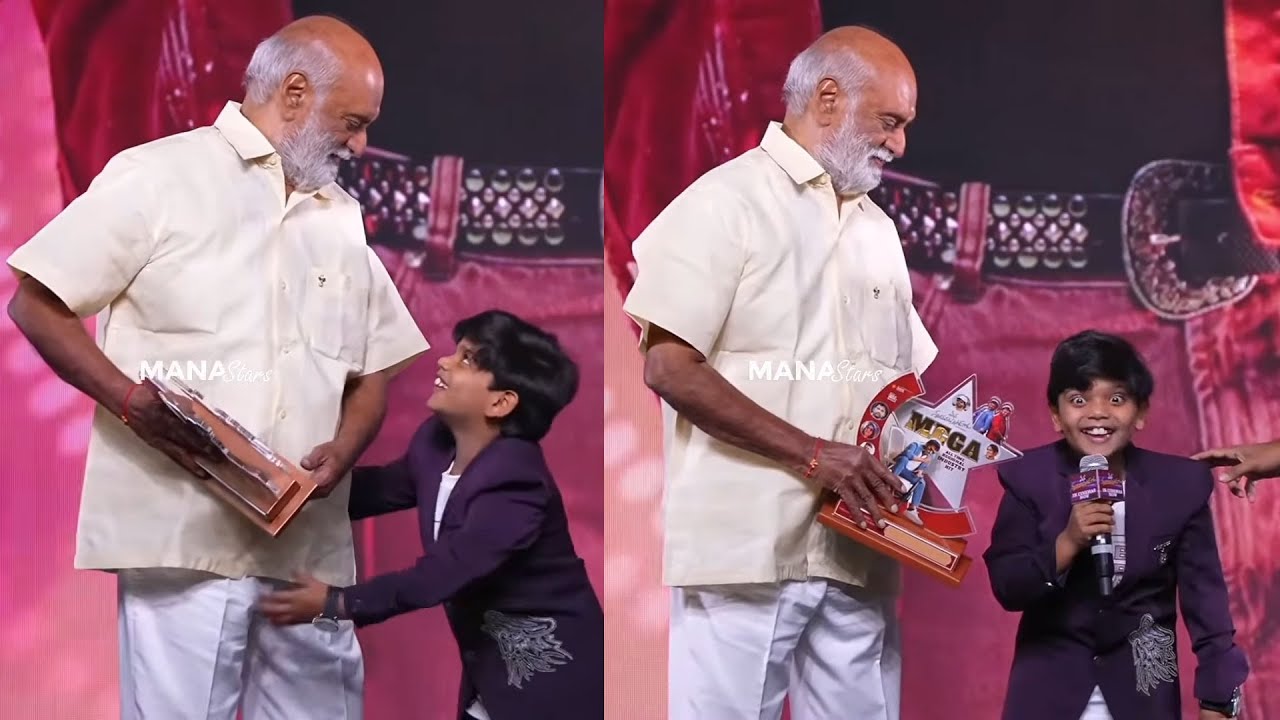 Child Artist Bulli Raju alias Revanth Fun With Raghavendra Rao 😂 | #manashankaravaraprasadgaru