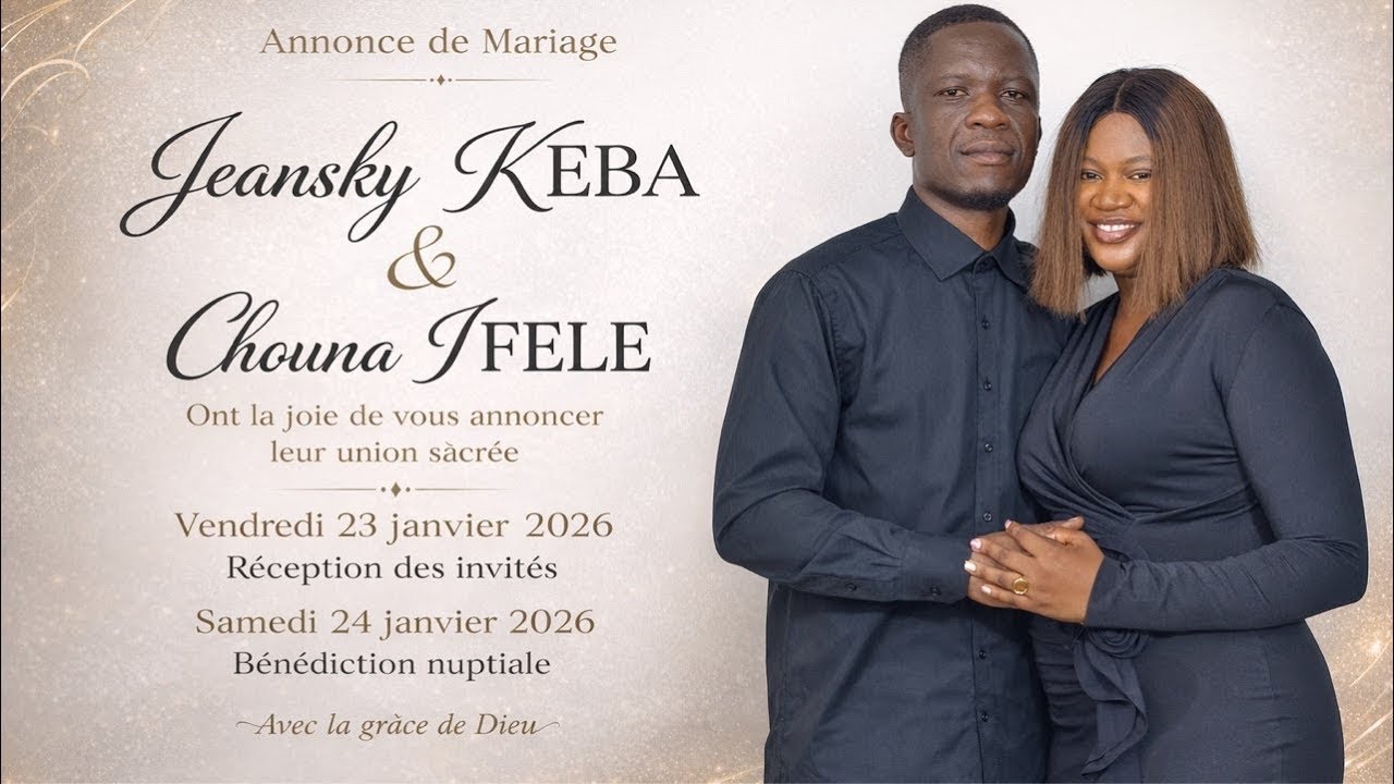 💍 Mariage Jeansky KEBA & Chouna IFELE - Réception des invités ok