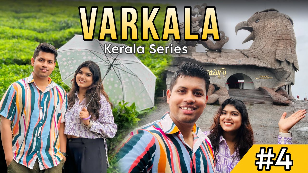 World's Biggest Bird Sculpture in Kerala 😱| Jatayu Earth Centre, Varkala | Vlog #079