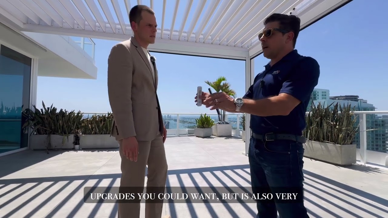 Azenco RBlade Pergola Crash Course (installed at my listing at Paramount Bay PH4104)