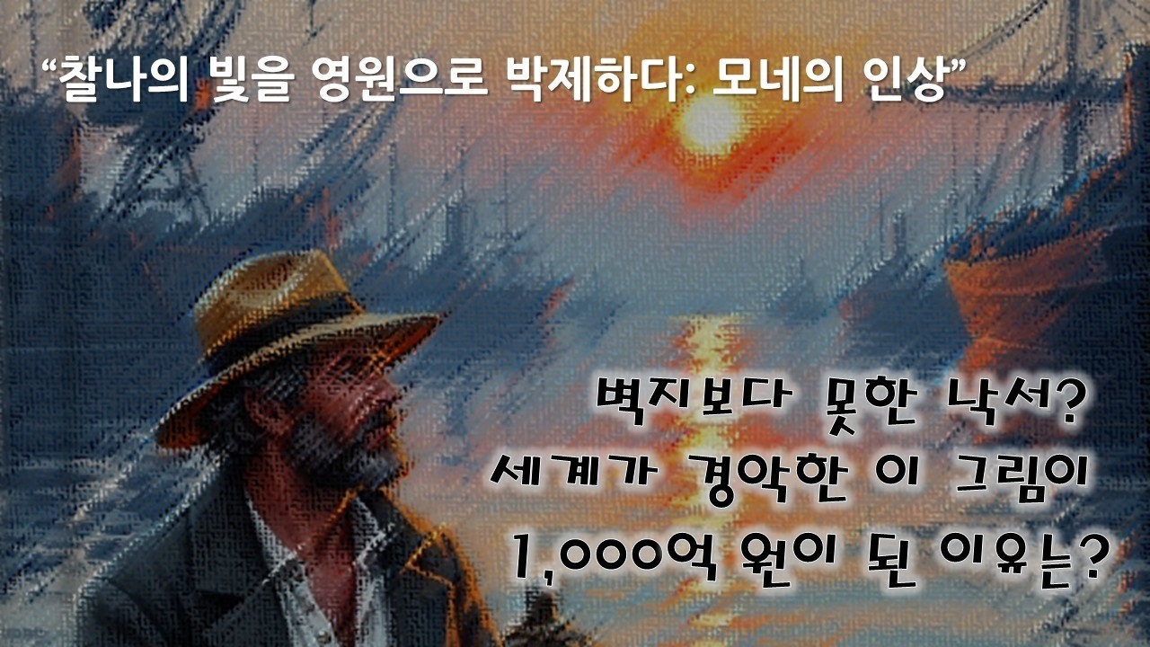 낙서라고 비웃음당하던 그림이 역사가 된 이유? 🎨 모네가 발견한 '찰나의 빛'  #art #storybook #arthistory