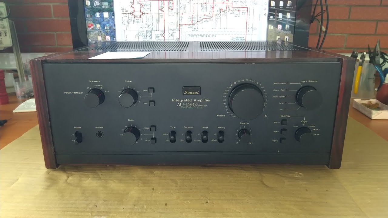 Sansui AU-D907 LIMITED(Repair)