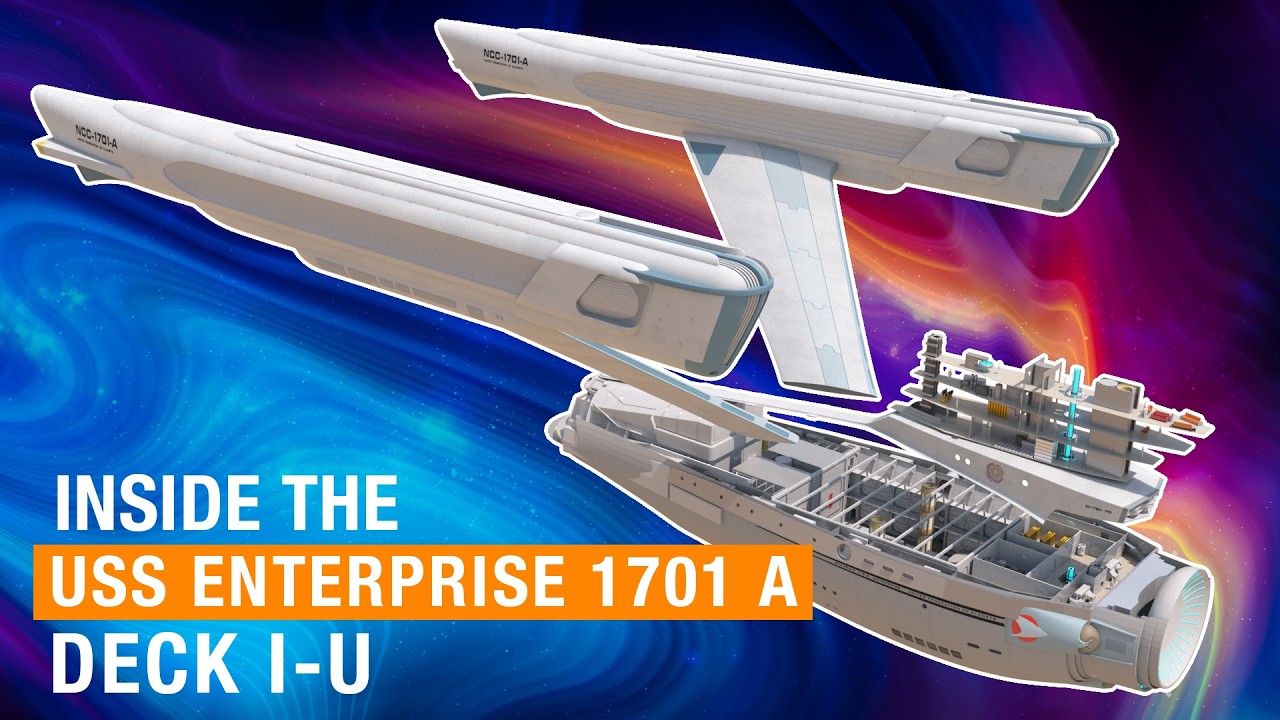 Star Trek:  Inside the USS  Enterprise NCC-1701-A/Refit (Deck I-U) Part 2
