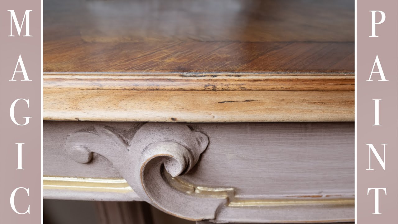 Sverniciare il piano di una consolle e colorare la base! ChalkPaint fai da te DIY Elisa&MagicPaint