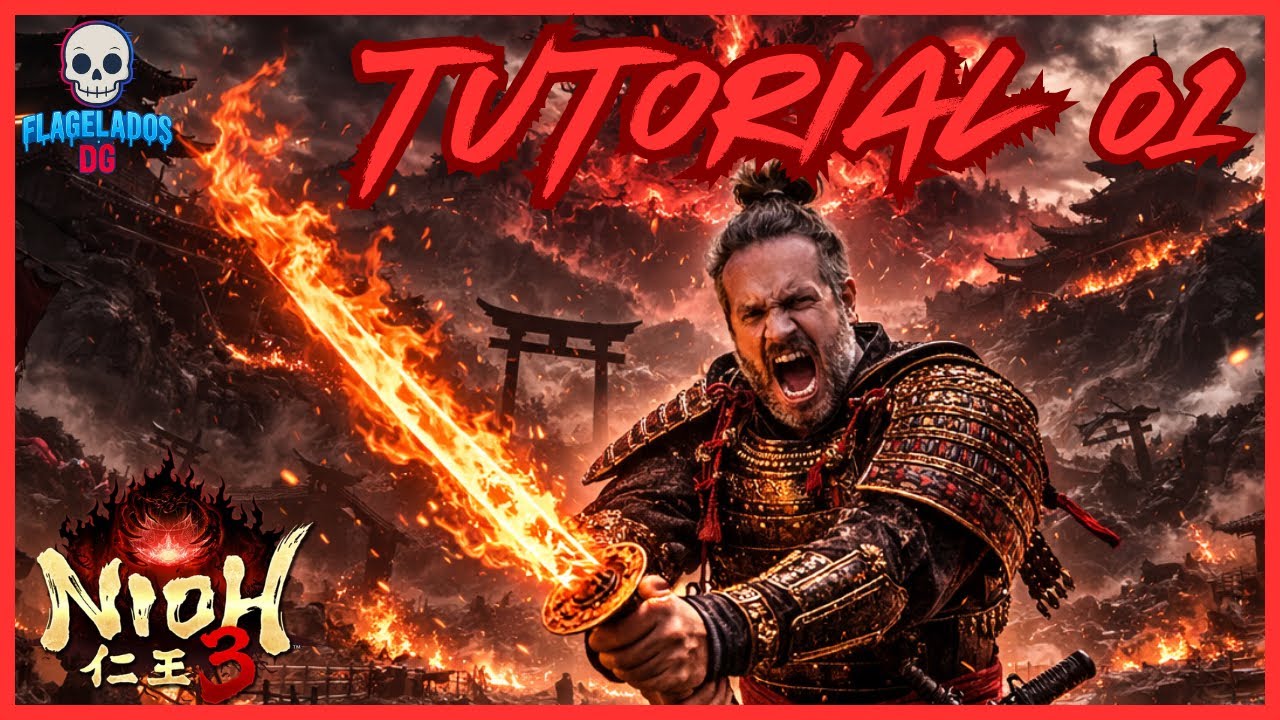 Nioh 3 Detonado 100% Platina - Castelo de Edo + Tutorial Parte 01