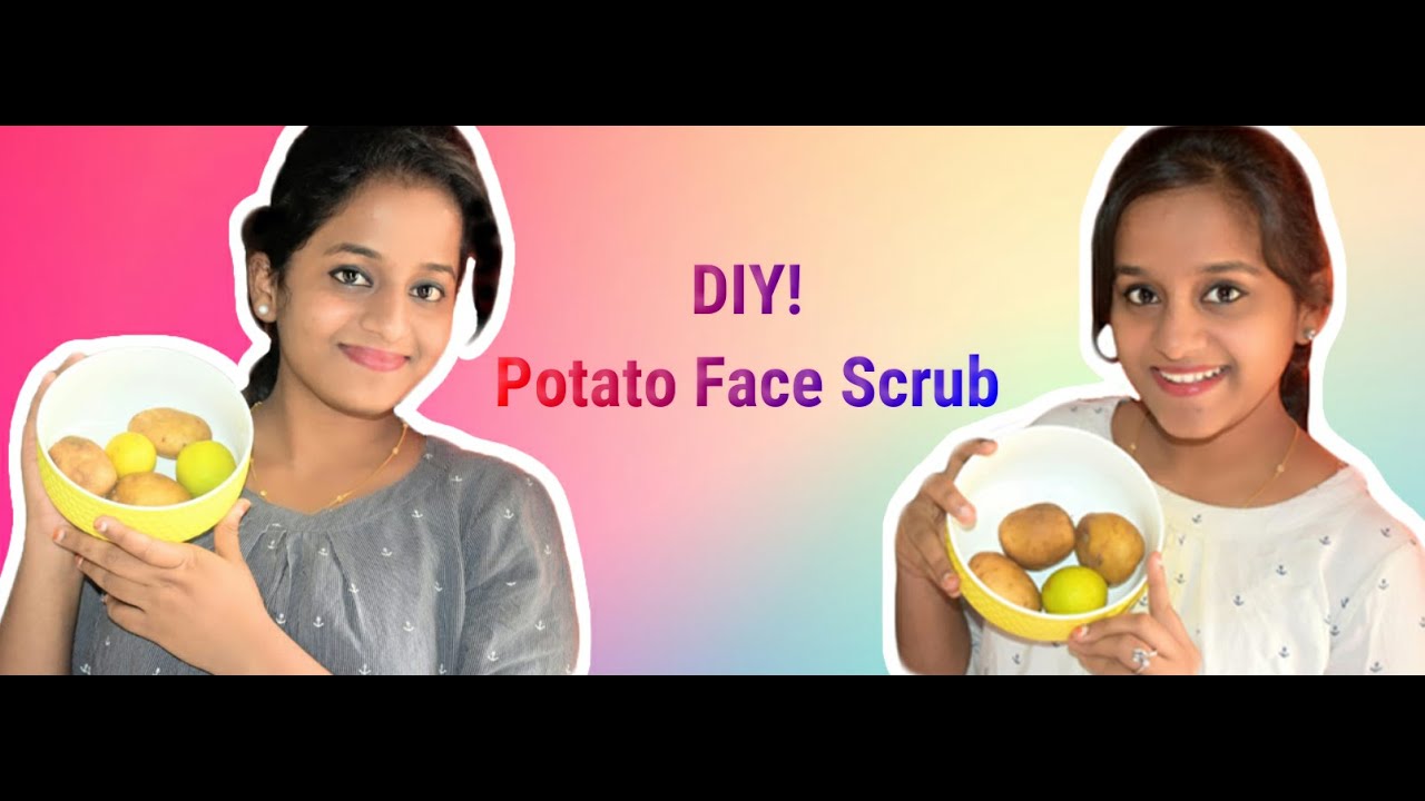 DIY! Potato Face Scrub