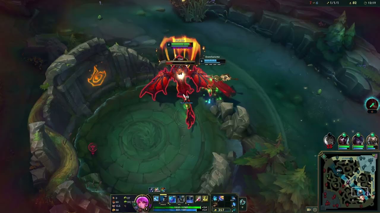 Gwen vs Garen 16.4