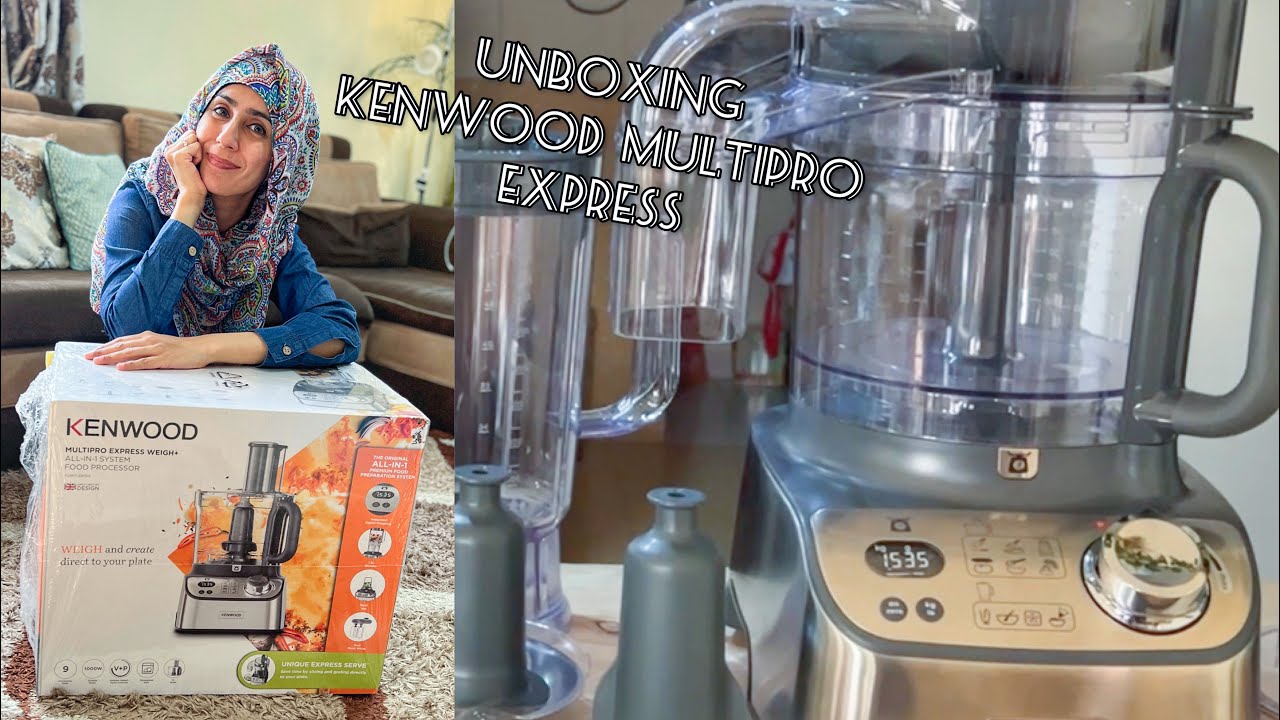 ASMR Unboxing my Kenwood Multipro Express Weigh+