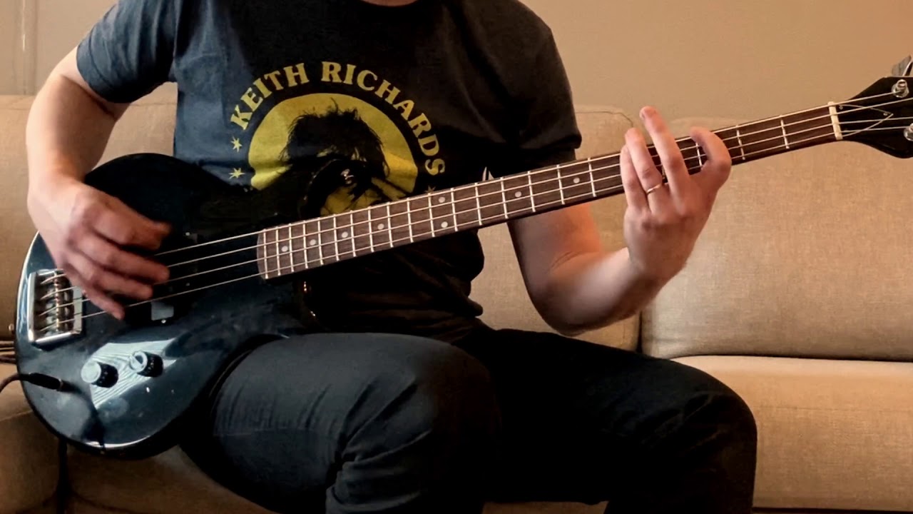 The Stone Roses - Breaking Into Heaven (bass cover)
