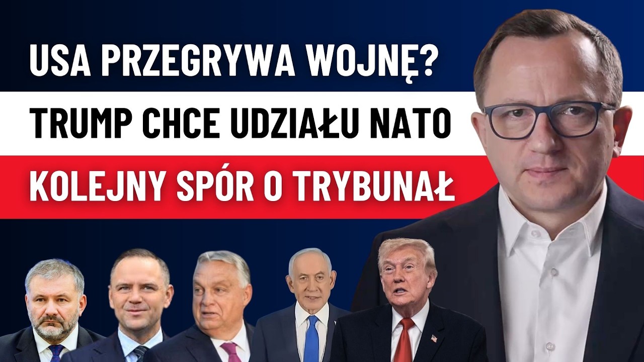TRUMP SZANTAŻUJE NATO! Czy NATO Pójdzie na Wojnę z Iranem?