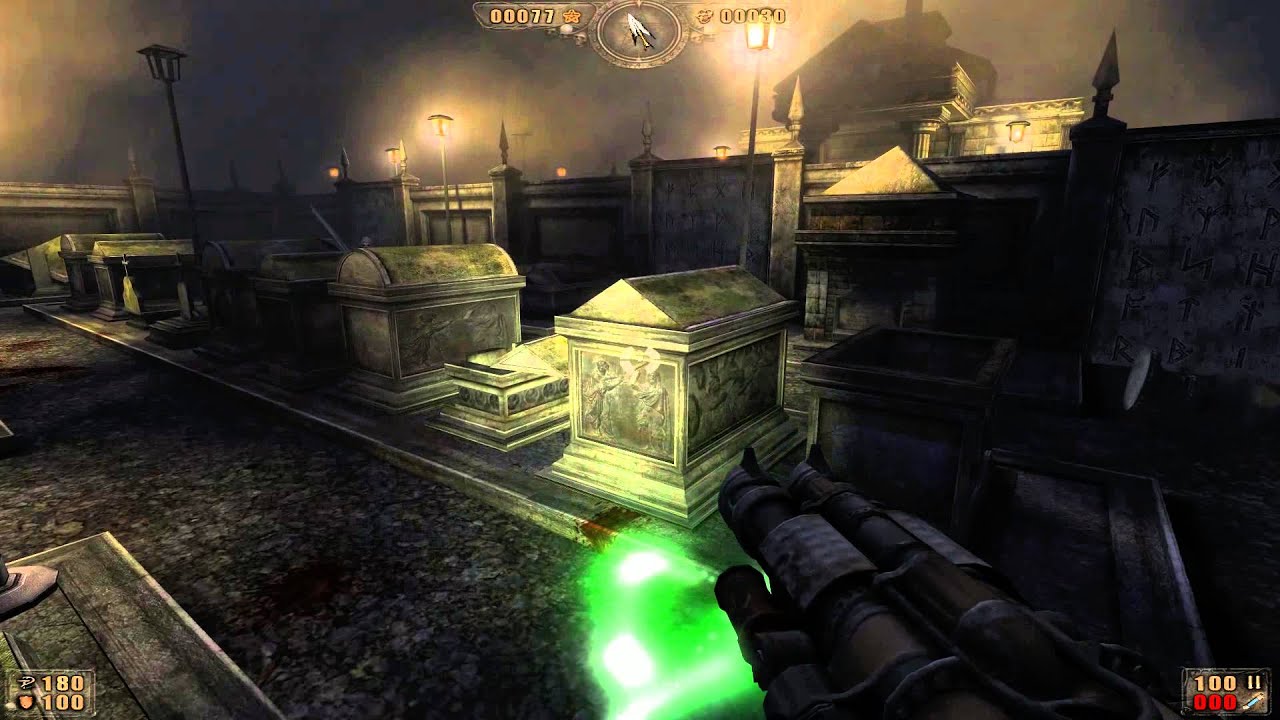 Painkiller Black Edition - E1L1 Cemetary - Nightmare - 1080p 60fps Uncommented