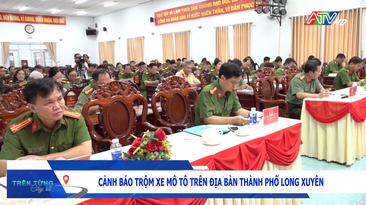 Cảnh báo trộm xe mô tô trên địa bàn Thành Phố Long Xuyên | Đài Truyền hình An Giang