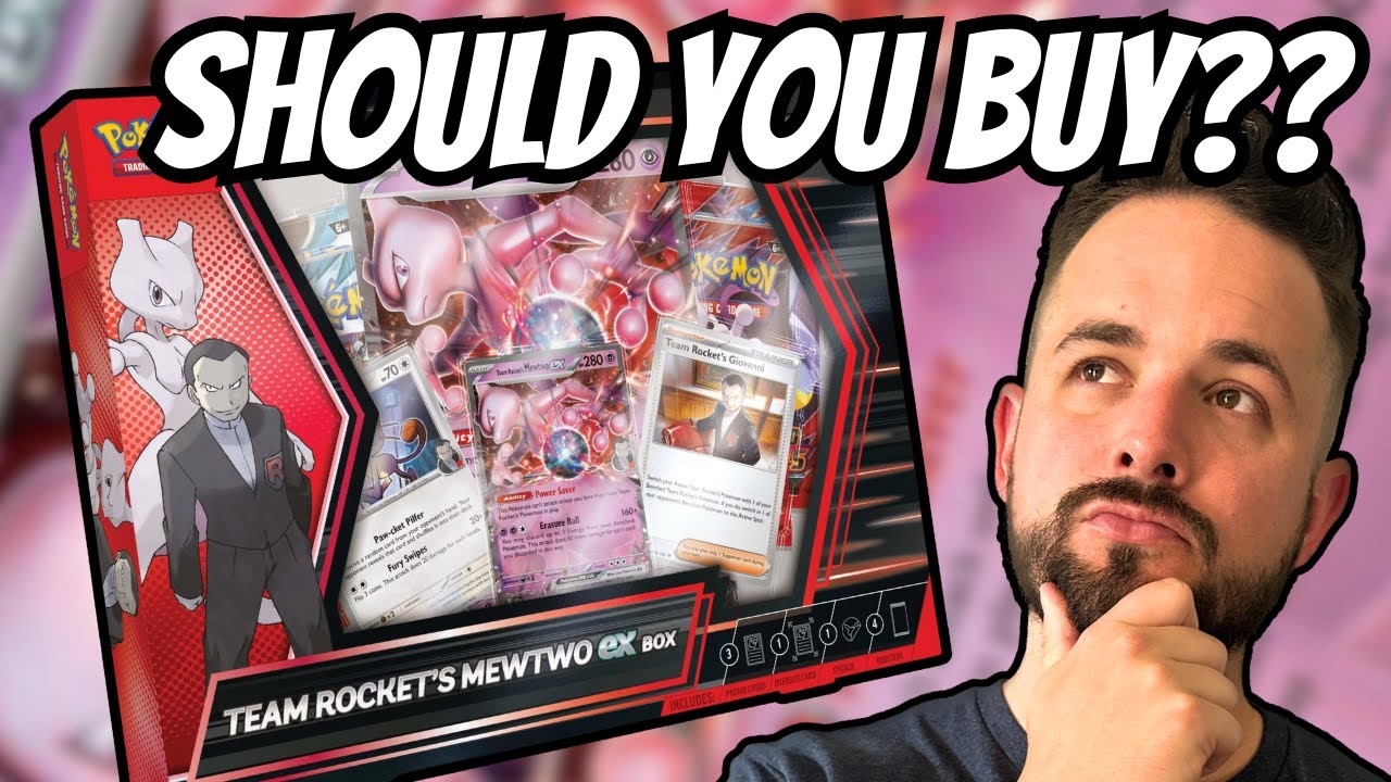 BUY OR PASS?? Team Rocket's Mewtwo EX Box Review