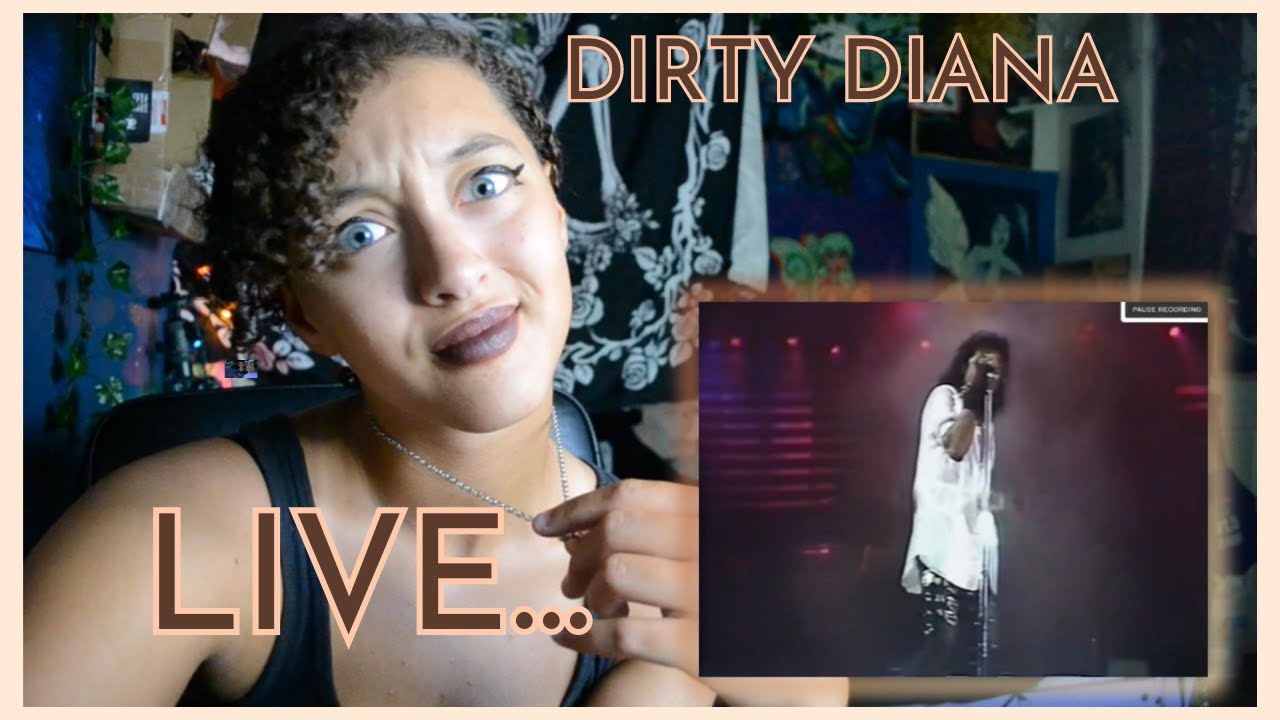 REACTING TO DIRTY DIANA LIVE | HANNAH'S COMMENTARY *unexpected*