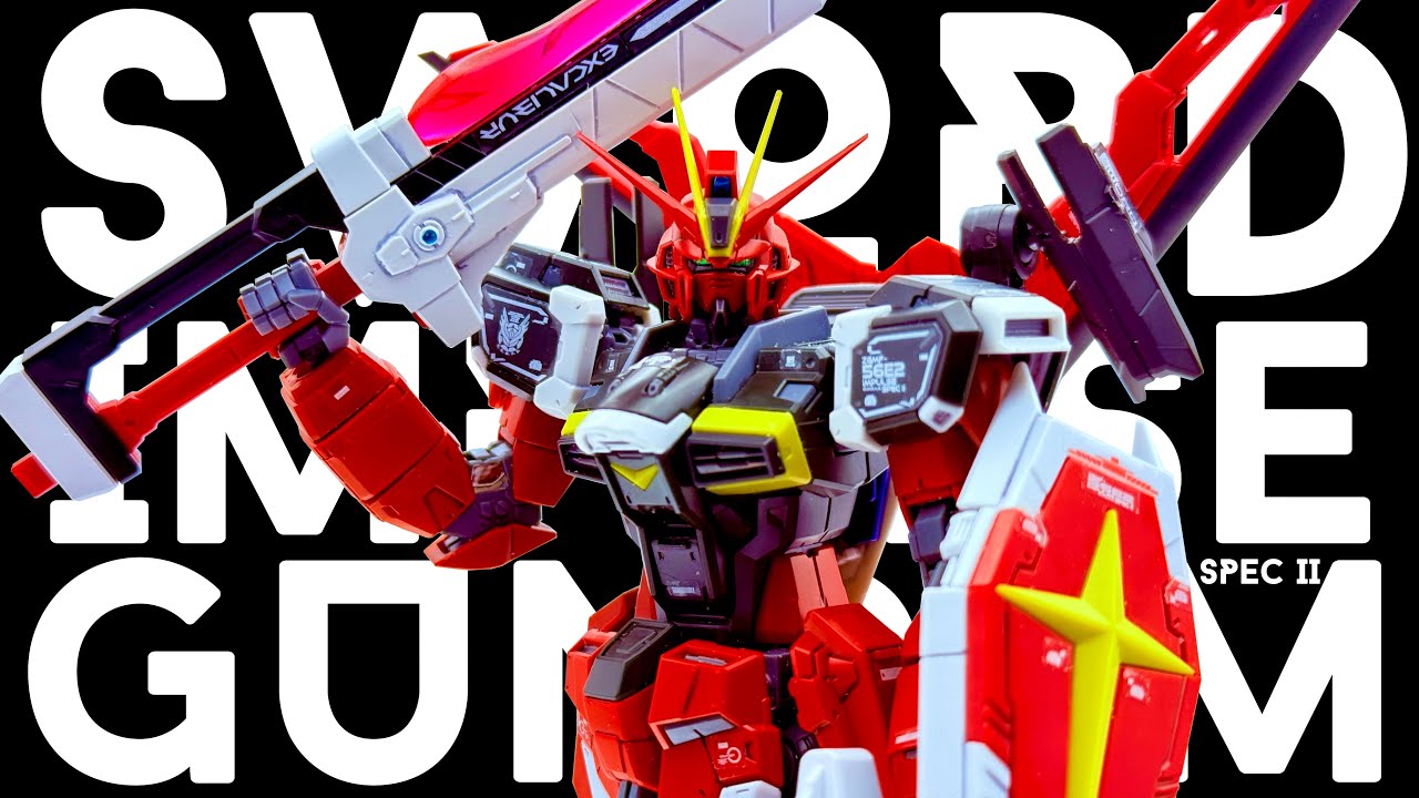 DARKER, EDGIER, REDDER! | RG Sword Impulse Gundam Spec II UNBOXING & REVIEW [4K]