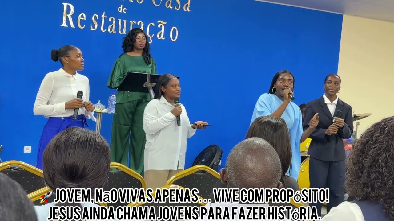 JOVEM, ESTE É O TEU TEMPO! 🔥 Vem Fazer Parte da Nossa Juventude Cristã 