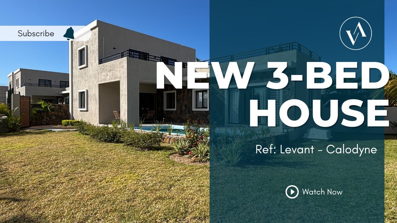 Calodyne - New 3-bedroom house with swimming pool and garden