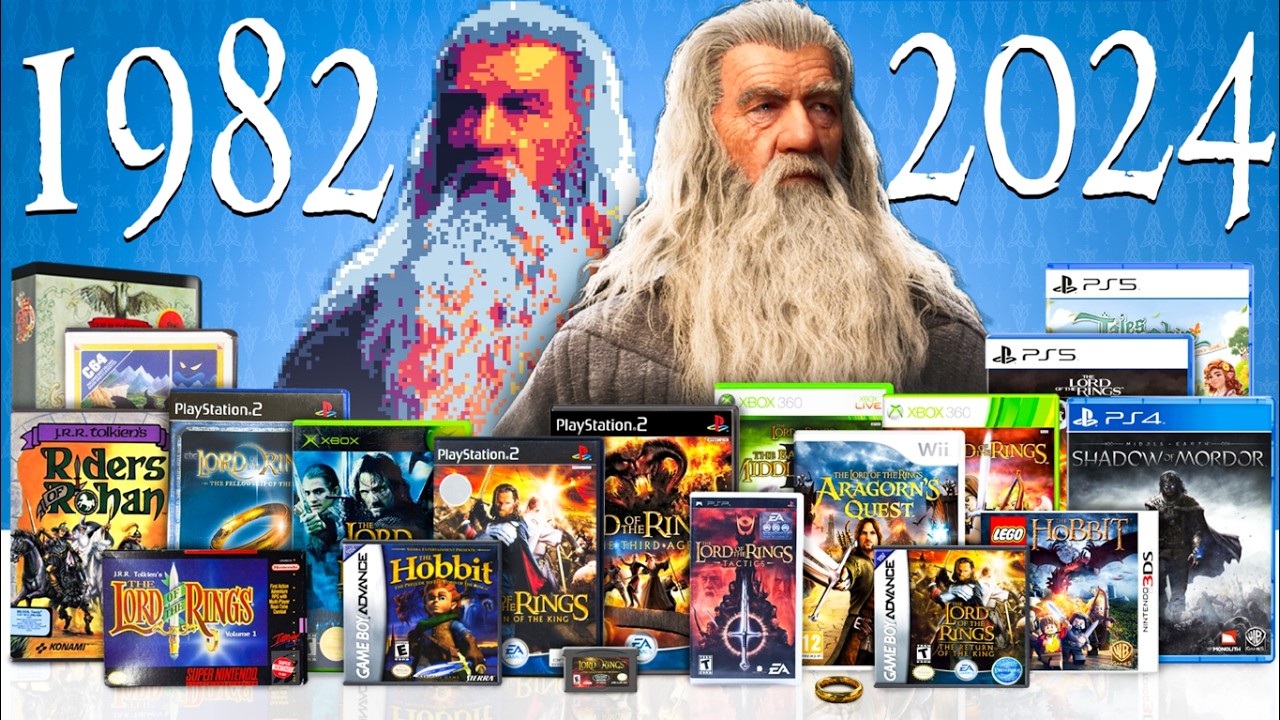 Я играл во все игры по «Властелину колец», когда-либо созданные.
