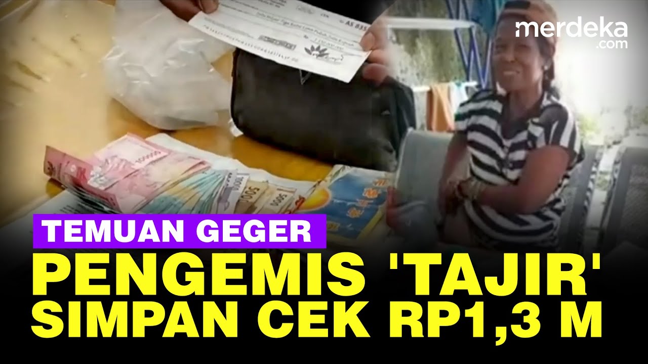 Viral Wanita Pengemis di Bogor Simpan Cek Rp1,3 Miliar, Dinsos Buka Suara