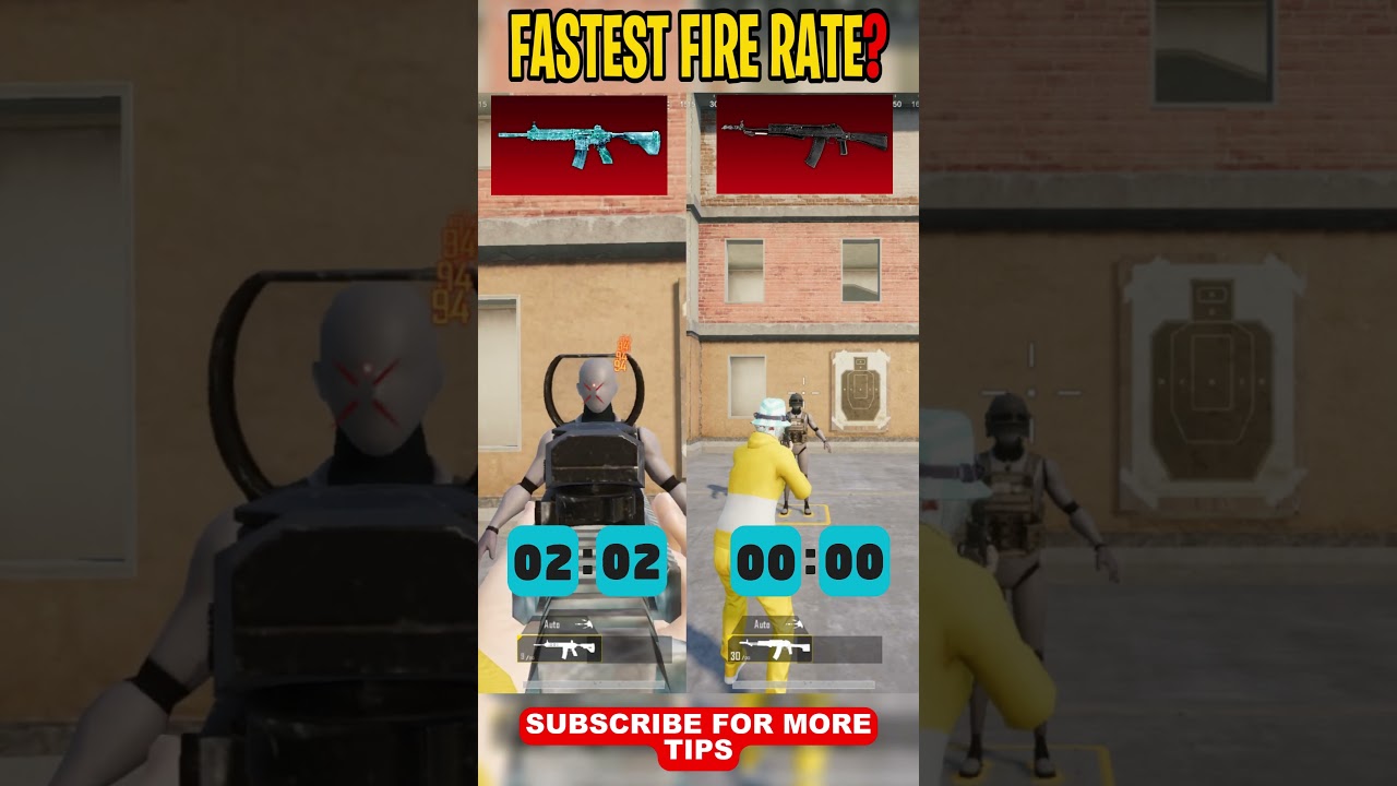 Which has The Fastest Fire Rate?🤔 