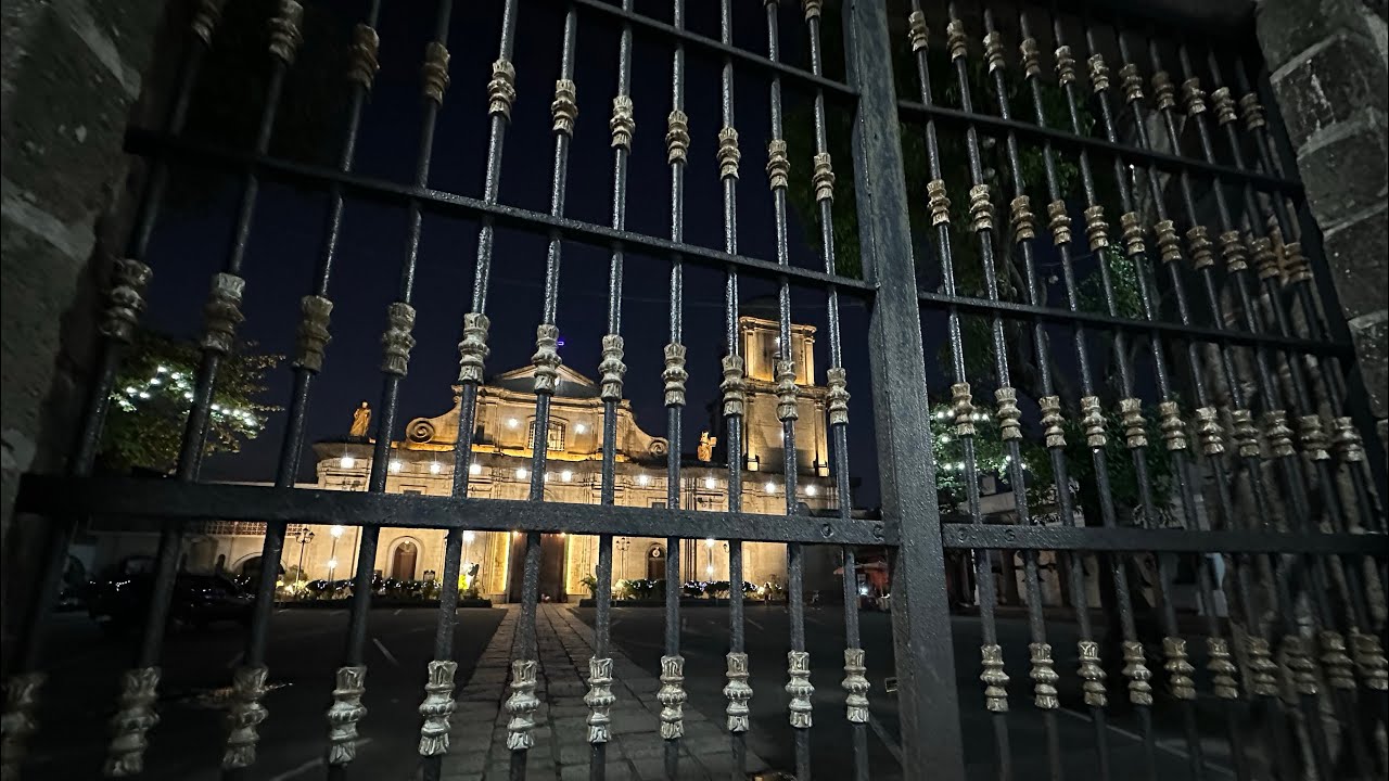 Imus Cathedral -Our Lady of the Pillar Parish. And Heritage Bell House!  Lighted up for holidays! 🌟