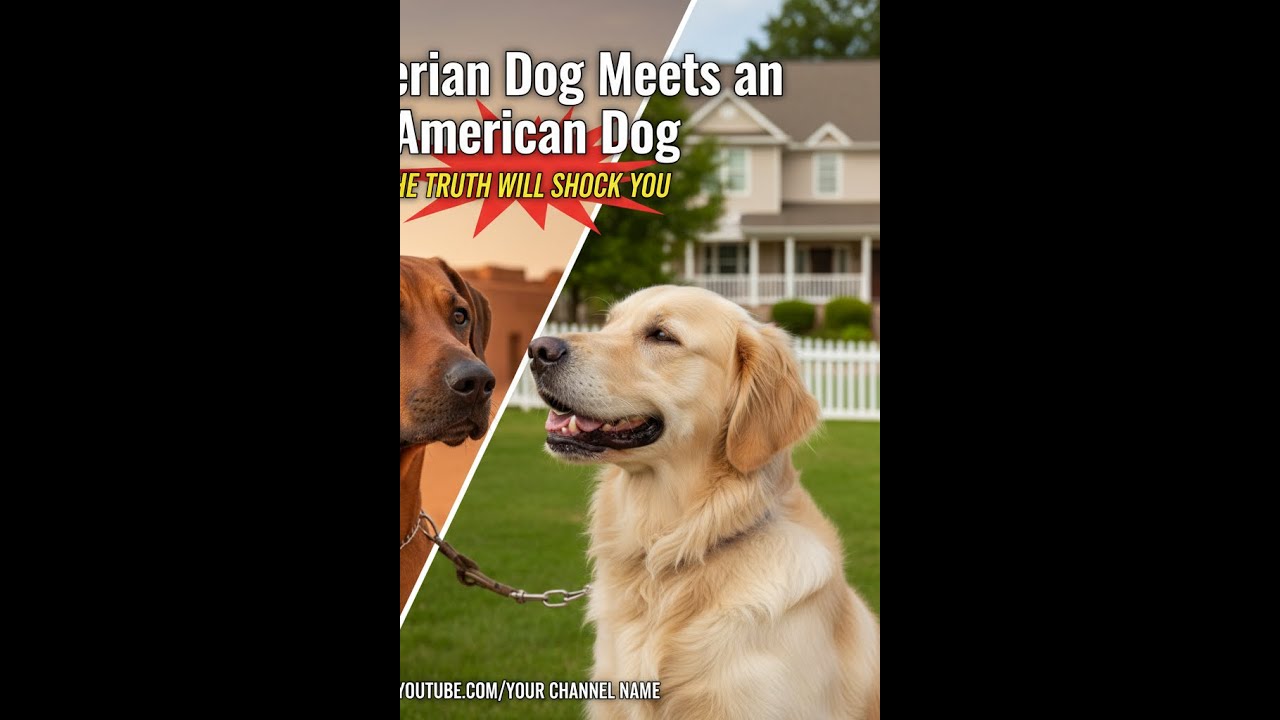 “A Nigerian Dog Meets an American Dog – The Truth Will Shock You