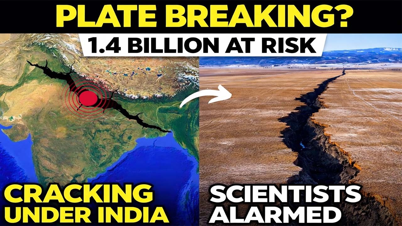 The Indian Plate Is Cracking — What This Means for 1.4 Billion People