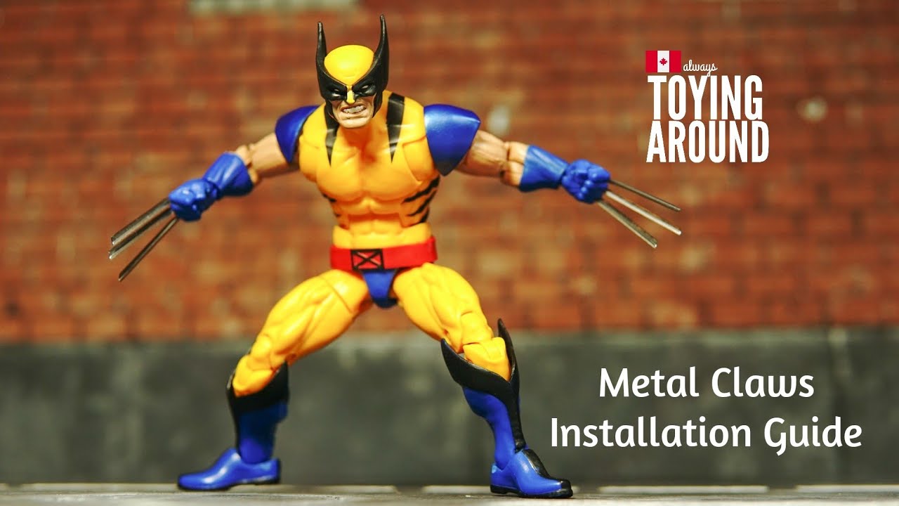 Metal Claw install guide for Marvel Legends Wolverine