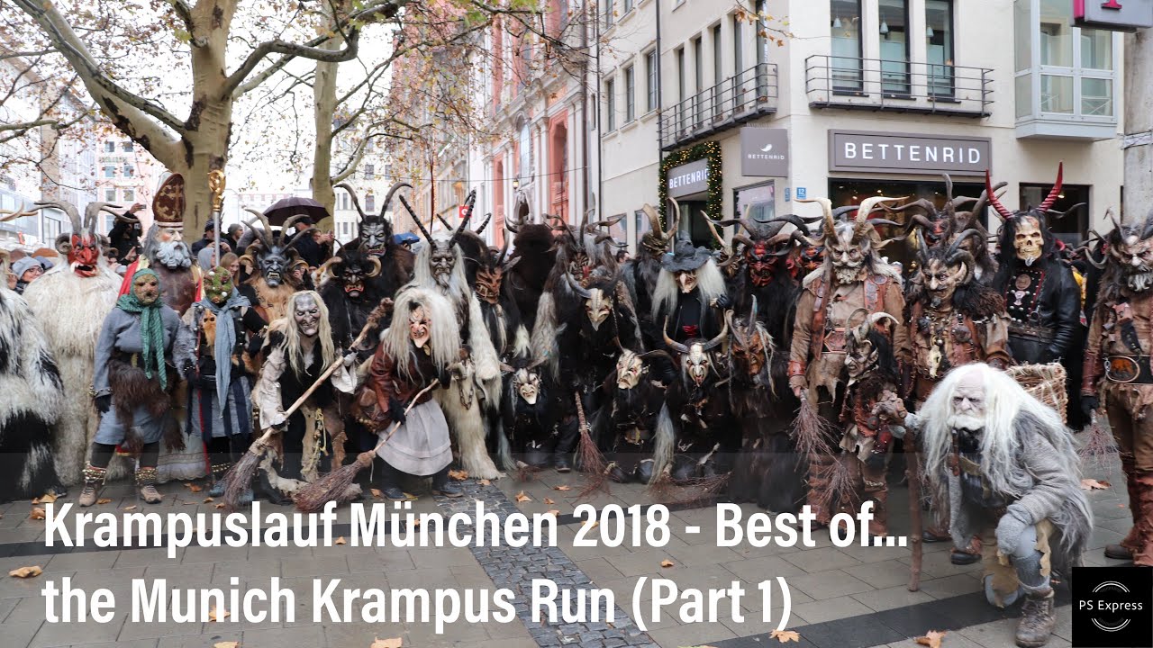 Krampuslauf München 2018 - Best of... the Munich Krampus Run (Part 1)