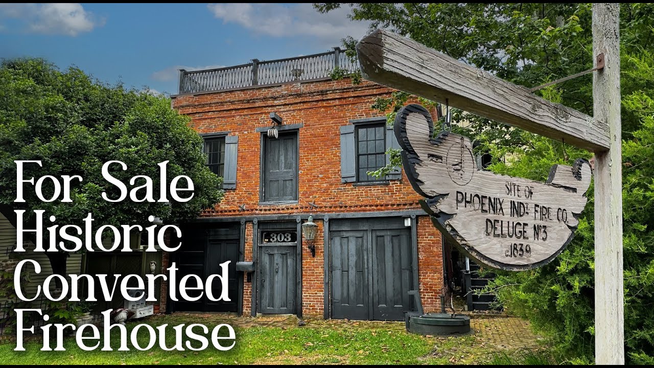 FOR SALE: Converted Firehouse - The Phoenix c. 1840