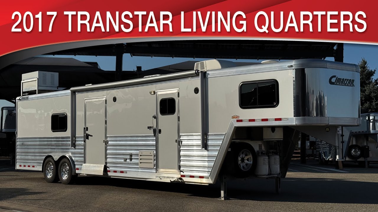 Cimarron Transtar Gooseneck Toy Hauler With Living Quarters