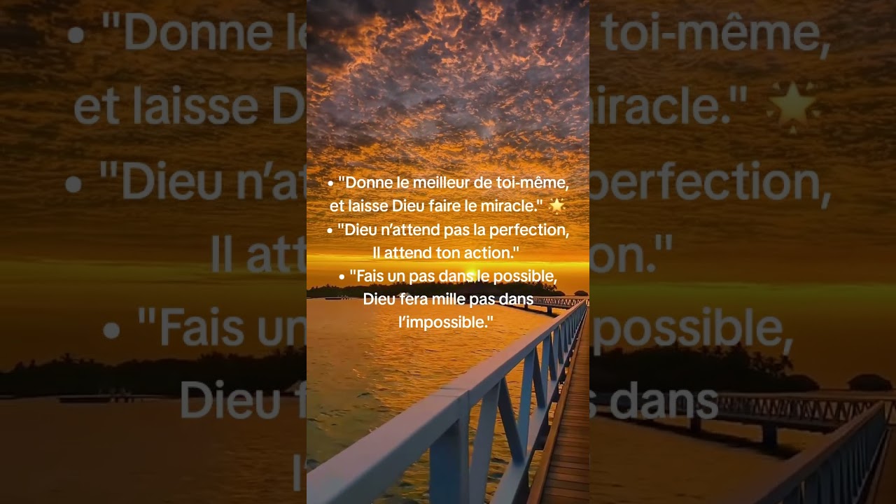 #foienaction #agir #donne #impossible #possible