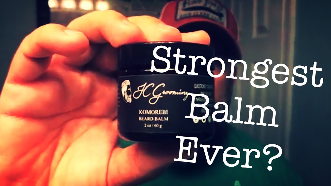 Strongest Beard Balm Ever?
