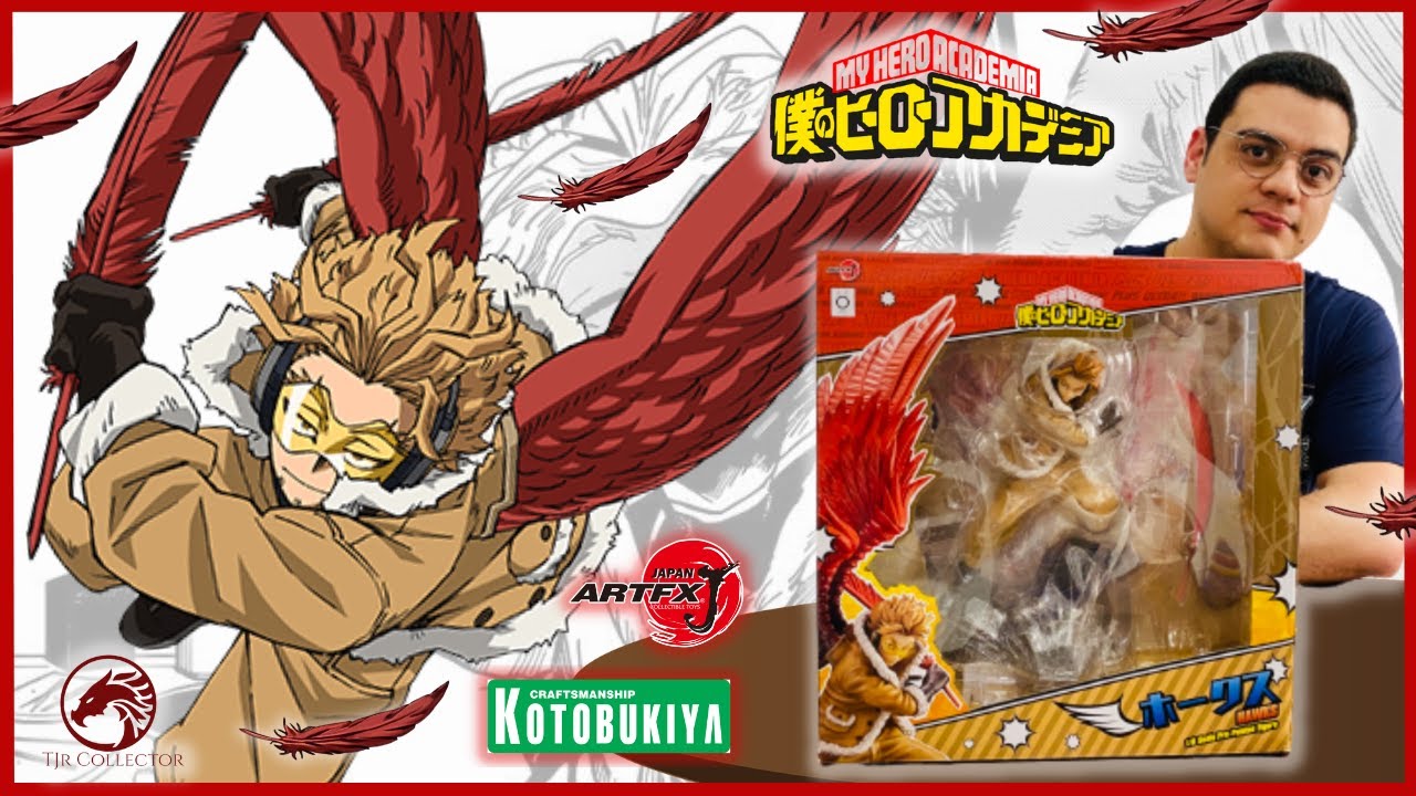 Unboxing Hawks ARTFX J Kotobukiya - Boku no Hero Academia - *114
