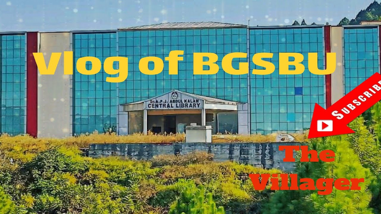 bgsbu ... #1 Baba Ghulam Shah Badshahe University Rajouri j&k ||bgsbu video||BGSBU