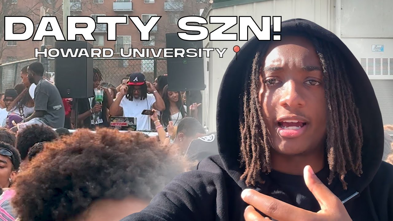 College Darty At Howard University! | Why Do Students Love Spring Semester So Much?? | Vlog #18