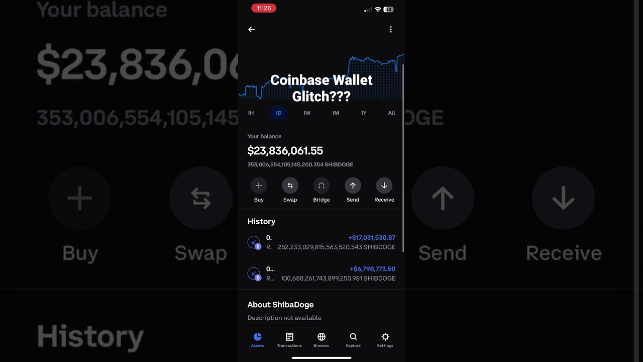 Coinbase Wallet Millionaire Glitch??? Crazy!!!