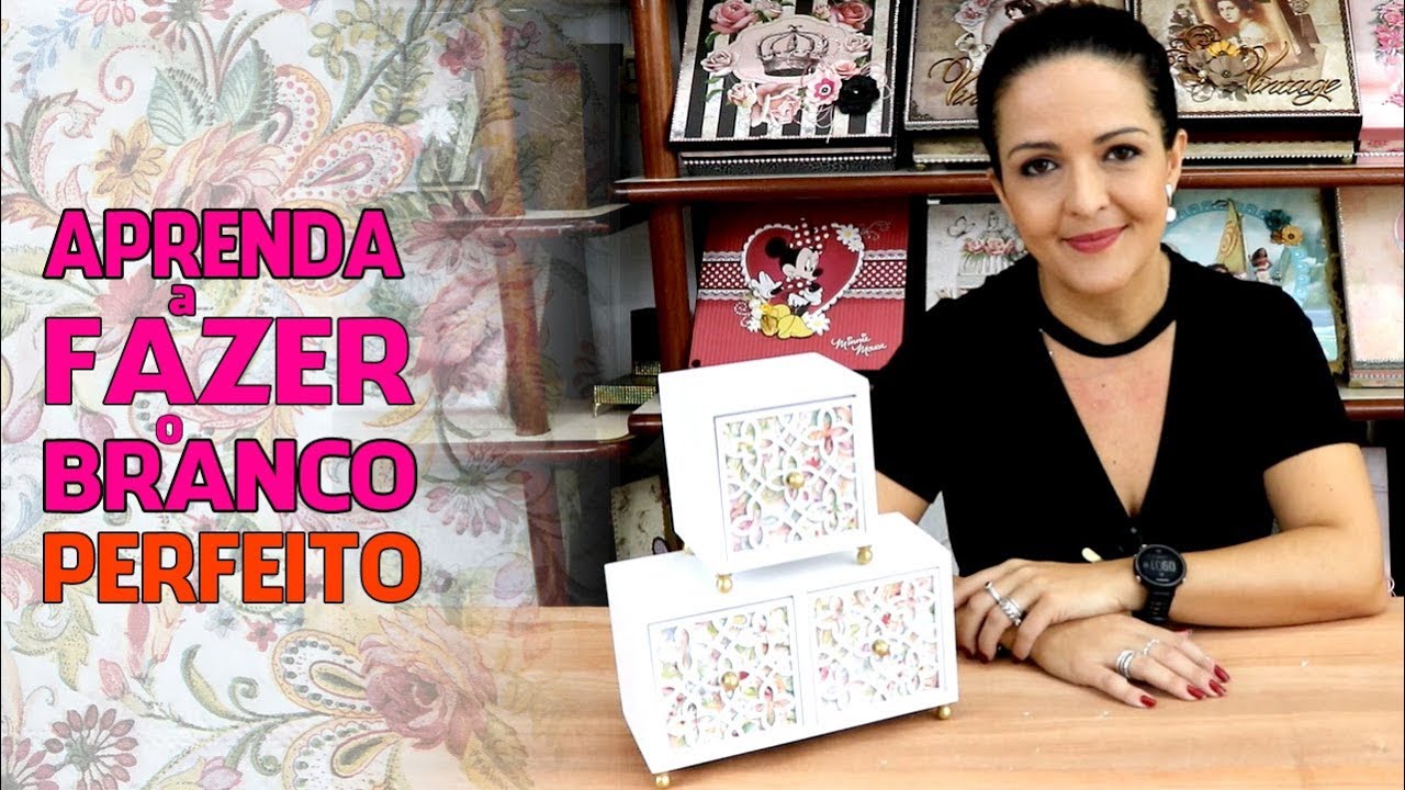 Aprenda a Fazer o Branco Perfeito (Artesanato/Decoupage)