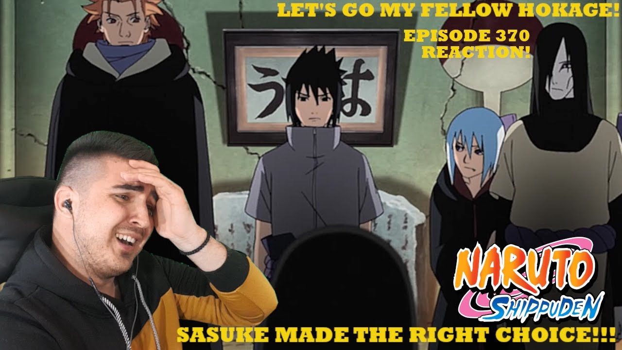 САСКЕ СДЕЛАЛ МЕНЯ ГОРДЫМ СВОИМ ВЫБОРОМ!!!! РЕАКЦИЯ НА NARUTO SHIPPUDEN ЭПИЗОД 370! (Ответ Саске!)