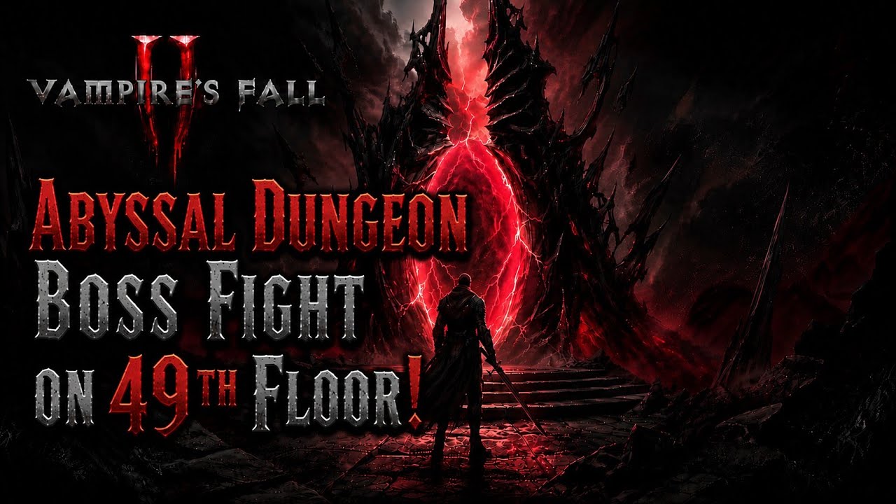 Vampire's Fall 2: Abyssal Dungeon Boss Fight 49th Floor!