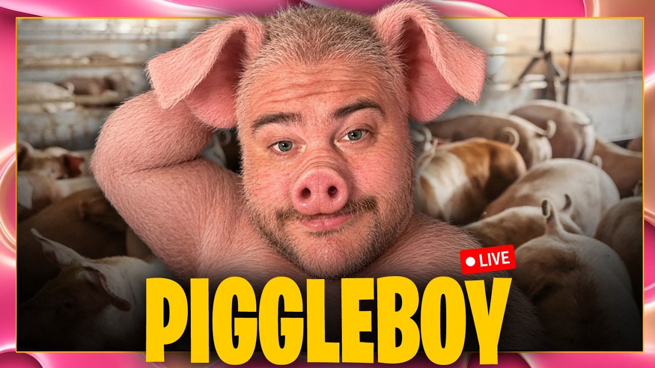 MEET PIGGLEBOY!! 🐷🥓