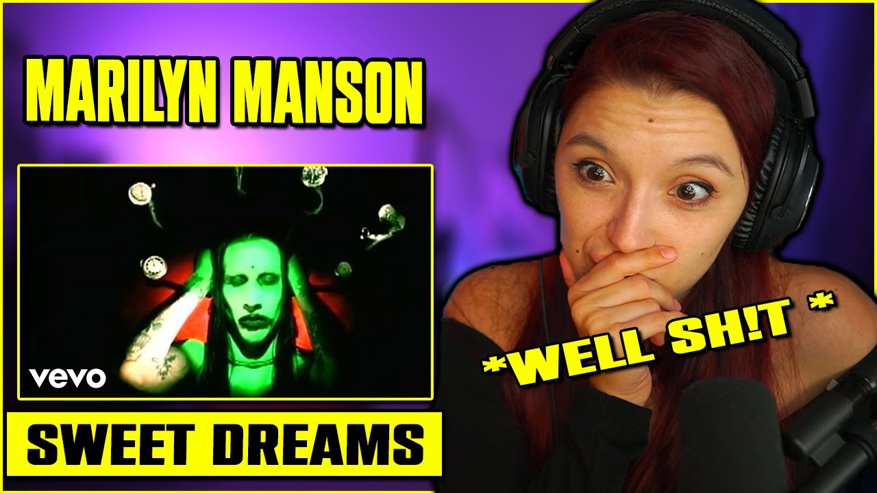 Marilyn Manson - Sweet Dreams | First Time Reaction
