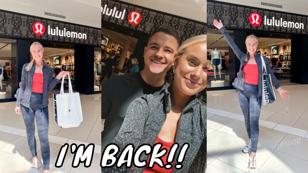 Back at Lululemon?! Come with me to Lululemon! + lulu haul
