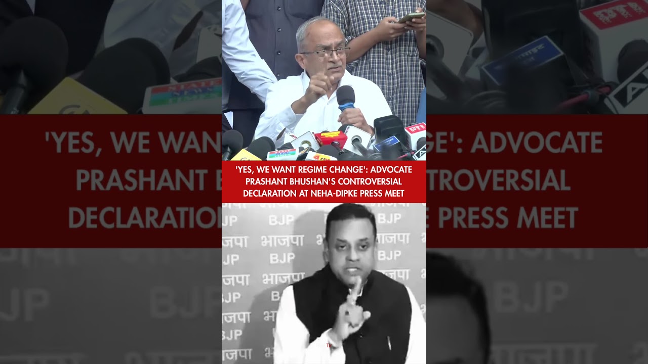 &ldquo;We Want Regime Change&rdquo;: Prashant Bhushan