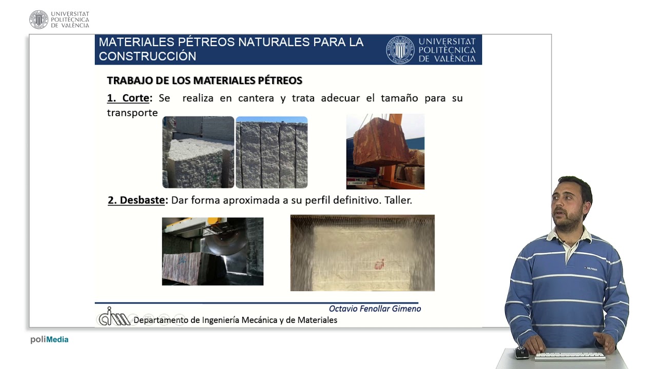 Materiales pétreos naturales para la construcción |  | UPV