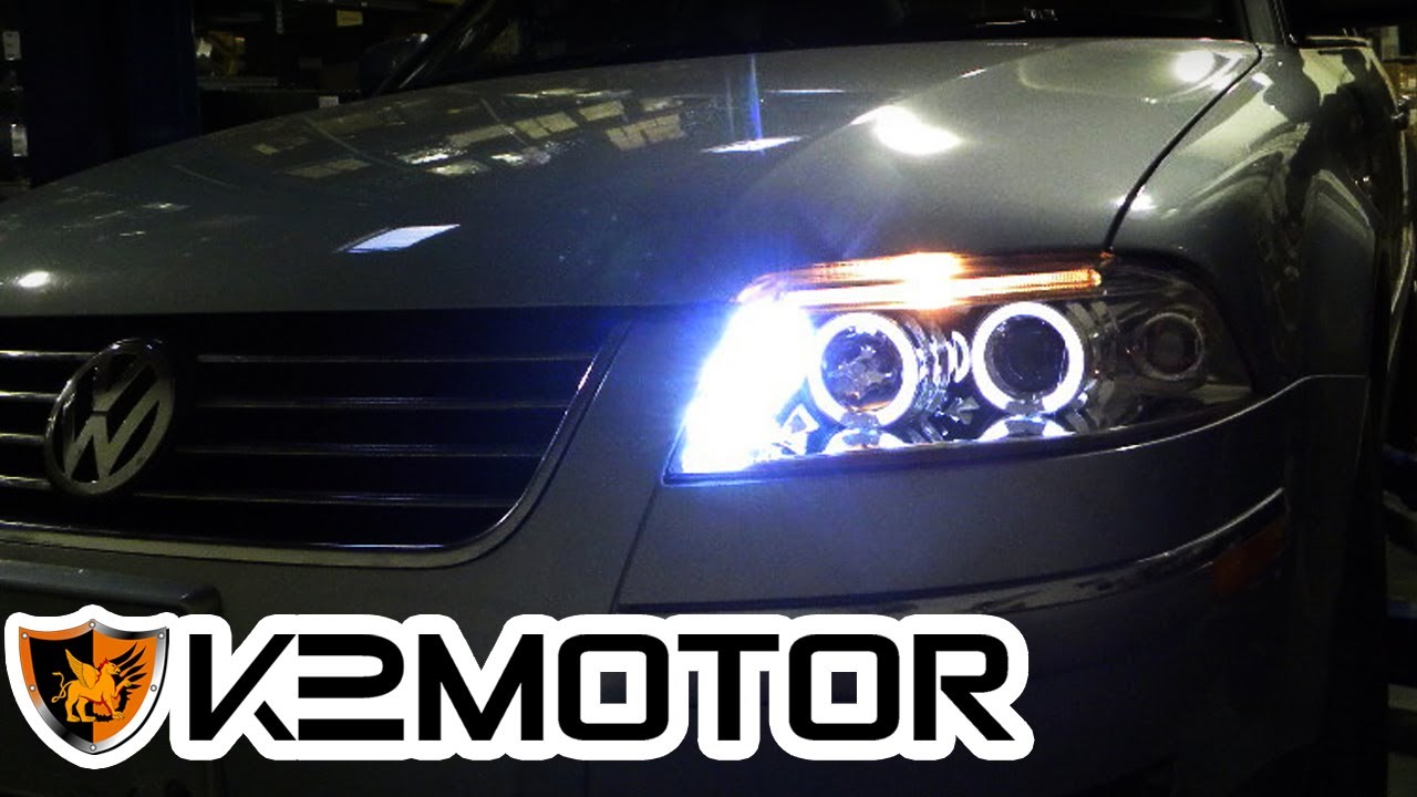 K2 MOTOR INSTALLATION VIDEO: 2001-2005 VOLKSWAGEN PASSAT PROJECTOR HEADLIGHTS
